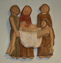 Jésus est mis au tombeau