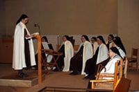 Vêpres au Carmel de Flavignerot
